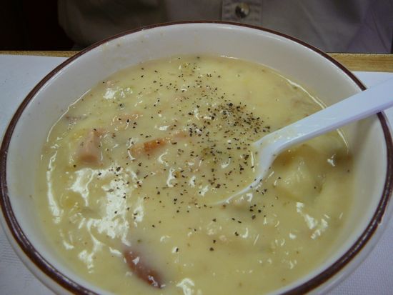 Clam chowder