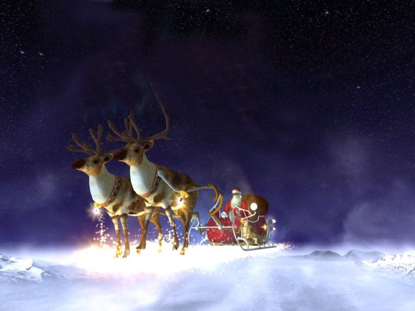 santa-christmas-deers