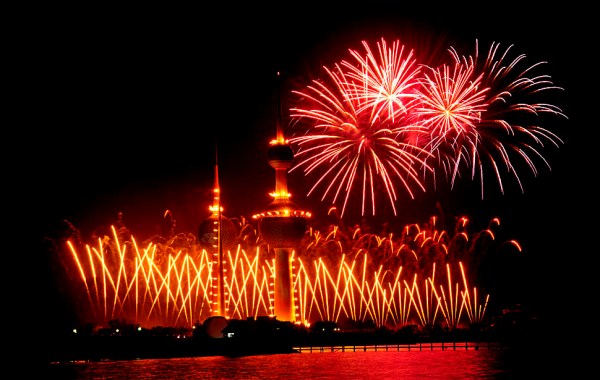 Fireworks in Kuwait