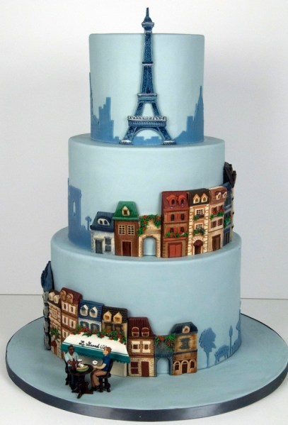 Parisian-Theme-Wedding-Cake-via-fortheloveofcake.ca_