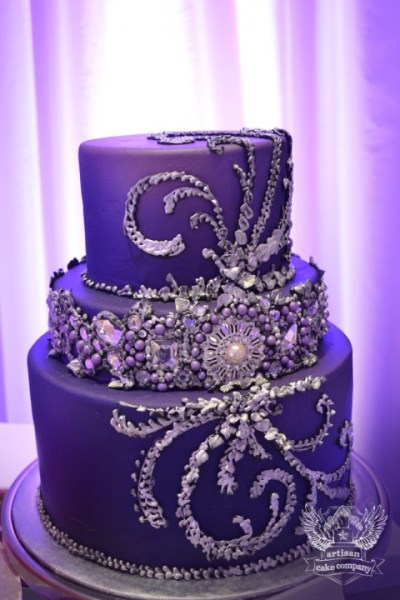 purple_jeweled_cake-Artisan Cake Co